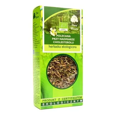 Herbatka polecana przy nadmiarze cholesterolu EKO Dary Natury, 50g