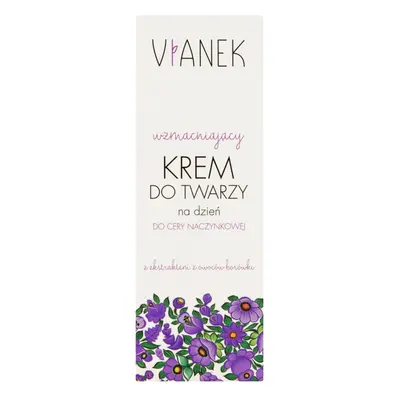 VIANEK Wzmacniający krem do twarzy na dzień do cery naczynkowej 50ml