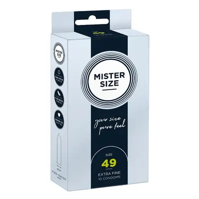 Mister Size Condoms prezerwatywy dopasowane do rozmiaru 49mm 10szt.