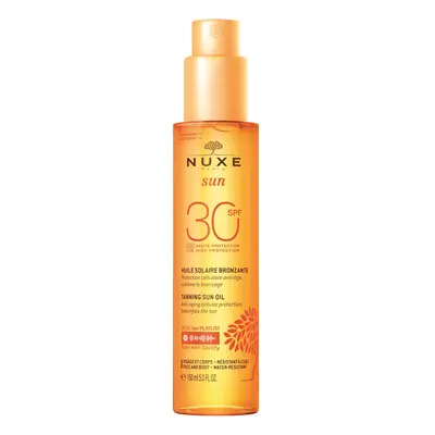 Nuxe Sun brązujący olejek do opalania twarzy i ciała SPF30 150ml