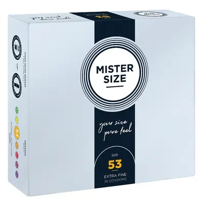 Mister Size Condoms prezerwatywy dopasowane do rozmiaru 53mm 36szt.