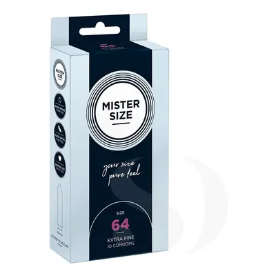 Mister Size Condoms prezerwatywy dopasowane do rozmiaru 64mm 10szt.