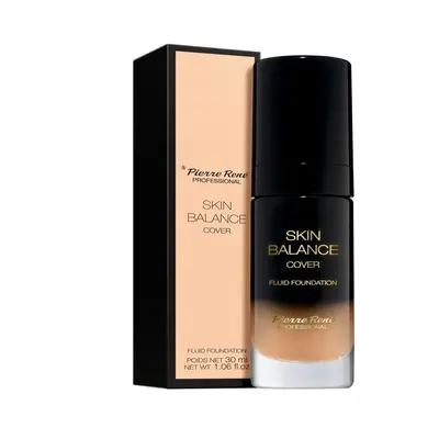 Pierre Rene Skin Balance Cover Fluid Foundation wodoodporny podkład kryjący 21 Porcelain 30ml