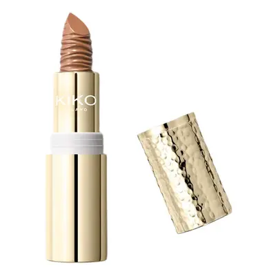 KIKO Milano Gold Reflections Gleam & Care Lipstick SPF30 kremowa odżywcza pomadka do ust 01 Eleg