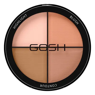 Gosh Contour´n Strobe Kit paleta do konturowania 001 Light 15g