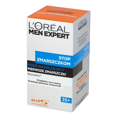 L'Oreal Paris Men Expert Stop Zmarszczkom 35+ krem nawilżający pierwsze zmarszczki 50ml