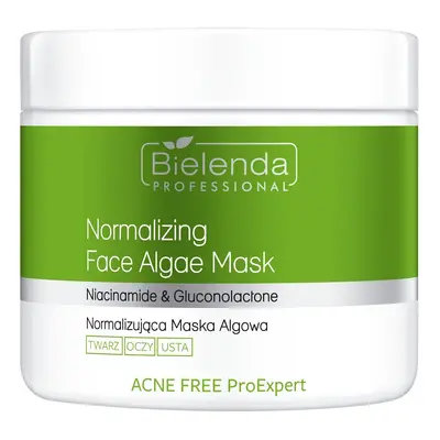 Bielenda Professional Acne Free ProExpert normalizująca maska algowa 160g