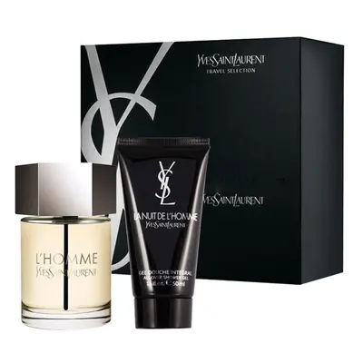 Yves Saint Laurent L'Homme zestaw woda toaletowa spray 100ml + żel pod prysznic 50ml