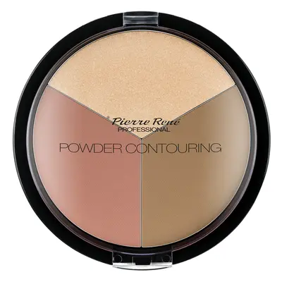 Pierre Rene Powder Contouring pudrowa paleta do konturowania twarzy 02 23g