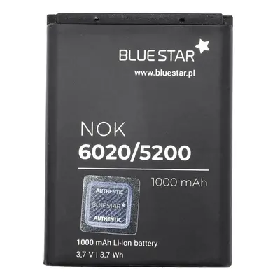 Bateria do Nokia 6020/5200/5300/3220/5140 1000 mAh Li-Ion Blue Star PREMIUM