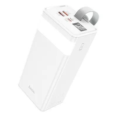 Bateria zewnętrzna ( POWER BANK ) HOCO 40 000mAh z latarką + PD22,5W + QC3.0 J86 biały