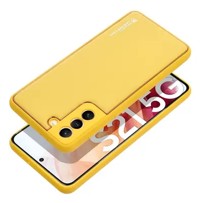 Futerał LEATHER Case skórzany do SAMSUNG Galaxy A35 5G żółty