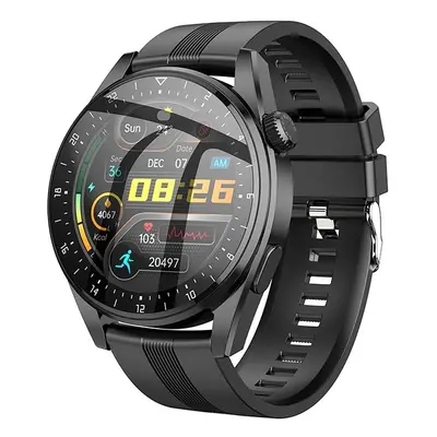 HOCO smartwatch / inteligentny zegarek Y9 smart sport czarny