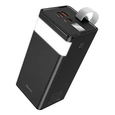 Bateria zewnętrzna ( POWER BANK ) HOCO 50 000mAh z latarką + PD22,5W + QC3.0 J86A biały