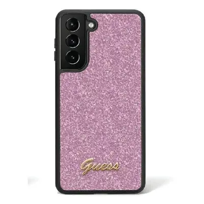 Oryginalne Etui GUESS Hardcase GUHCS24LHGGSHU do Samsung S24 Ultra (Glitter Script / fioletowy)