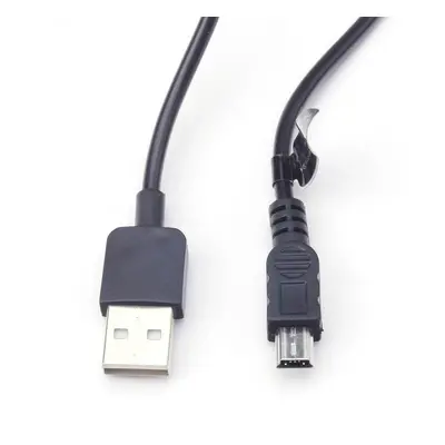 Kabel USB - Mini USB 1 metr czarny (navi / kamera)