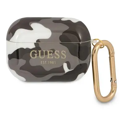 Guess etui do AirPods Pro GUAPUCAMG czarne Camo Collection