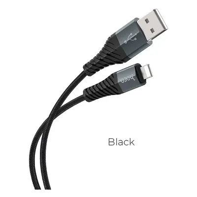 HOCO kabel USB do iPhone Lightning 8-pin COOL X38 1 metr czarny