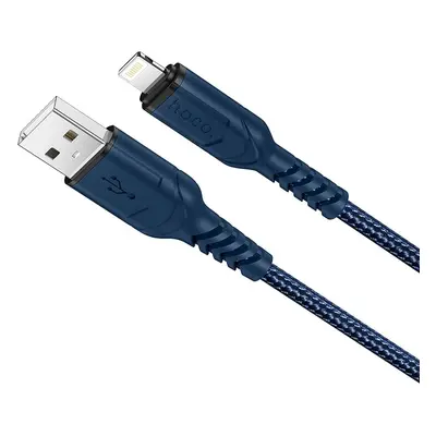 HOCO kabel USB do iPhone Lightning 8-pin 2,4A VICTORY X59 1 metr niebieski