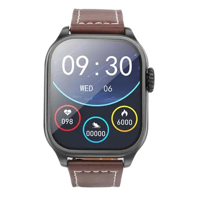 HOCO smartwatch / inteligentny zegarek Y17 smart sport (możliwość połączeń z zegarka) czarny