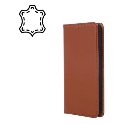 Etui skórzane Smart Pro do Xiaomi Redmi 12C brązowe