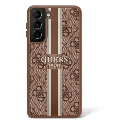 Oryginalne Etui Guess nakładka do Samsung Galaxy S23 Plus GUHCS23MP4RPSW brązowy hardcase 4G Pri