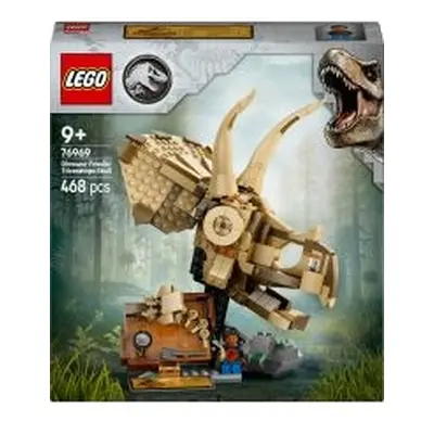 LEGO Jurassic World Szkielety dinozaurów: czaszka triceratopsa 76969