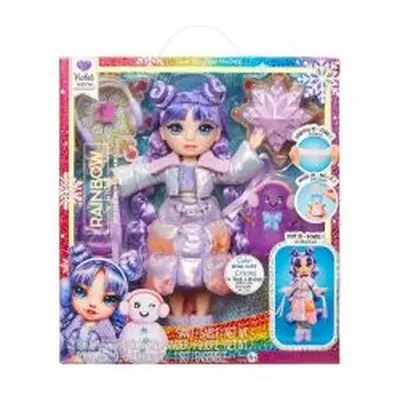 Rainbow High Winter Wonderland Doll- Violet Purple