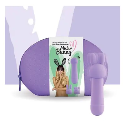 FeelzToys - Mister Bunny Massage Vibrator with 2 Caps Pink