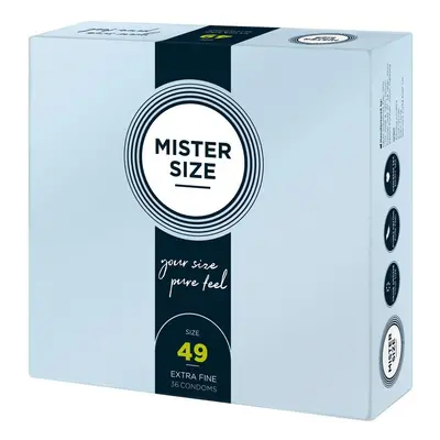 Mister Size 49mm pack of 36