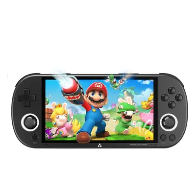 TRIMUI Smart Pro Handheld Game Console, 4.96" IPS Screen, Linux OS, 1GB RAM 8GB Storage 64GB TF 