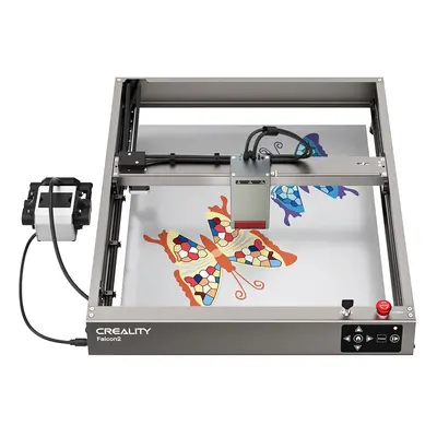 Creality Falcon 2 40W Laser Engraver  Air Assist  25000mm/min Max Engraving Speed  Adjustable La