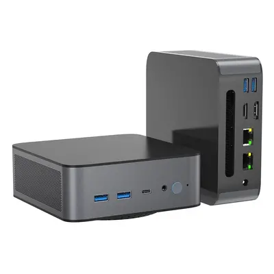 GXMO H90 Mini PC, Intel i7-11390H 4 Cores 8 Threads Up to 5.0 GHz, 16GB DDR4 RAM 1TB SSD, WiFi 6