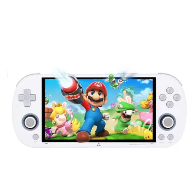 TRIMUI Smart Pro Handheld Game Console, 4.96" IPS Screen, Linux OS, 1GB RAM 8GB Storage 128GB TF