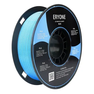 Filament PLA do Drukarek 3D ERYONE – 1KG Niebieski