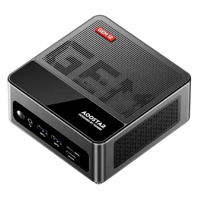 Mini PC AOOSTAR GEM12, AMD Ryzen 9 6900HX 8 rdzeni do 4,9GHz, 16GB DDR5 RAM 512GB PCle 4.0 SSD, 