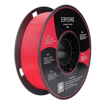 Filament PLA do Drukarek 3D ERYONE – 1KG Czerwony