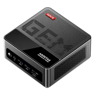 Mini PC AOOSTAR GEM12, AMD Ryzen 7 8845HS 8 rdzeni do 5,1GHz, 32GB DDR5 RAM 1TB PCle 4.0 SSD, HD