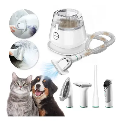 YISORA P20S 5-in-1 Dog Grooming Vacuum  Pet Hair Clipper  1 2L Dust Box  Low Noise  Dog Cat Pet 