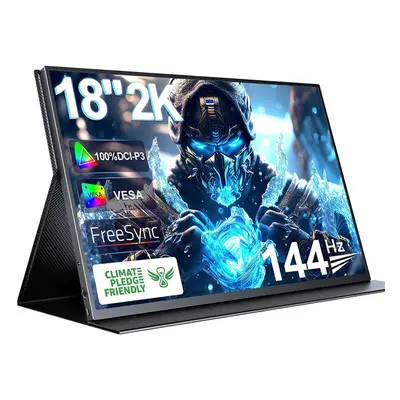 Przenośny monitor gamingowy UPERFECT K118 18'' 2K 2560x1600 IPS, częstotliwość odświeżania 144Hz