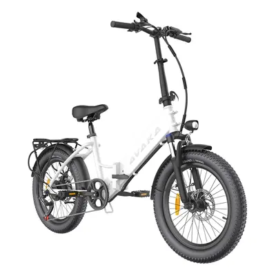 Składany rower elektryczny AVAKA K300, silnik 350W, bateria 36V 16Ah, opony 20*3,0 cali, maks. p