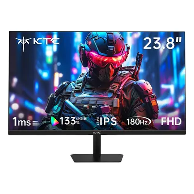 Monitor gamingowy KTC H24F8 FHD 180Hz Fast IPS z realistycznym odwzorowaniem kolorów, rozdzielcz