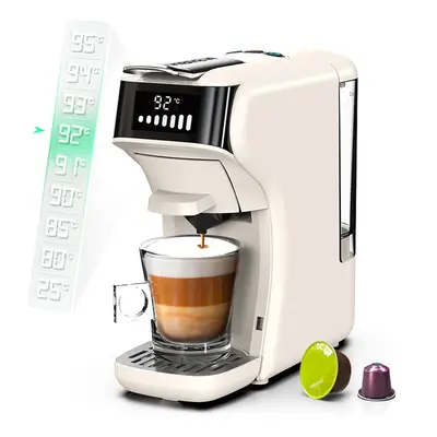 Kapsułkowy ekspres do kawy HiBREW H1B 6-w-1, zbiornik wodny 600ml, 20 barów ciśnienia ekstrakcji