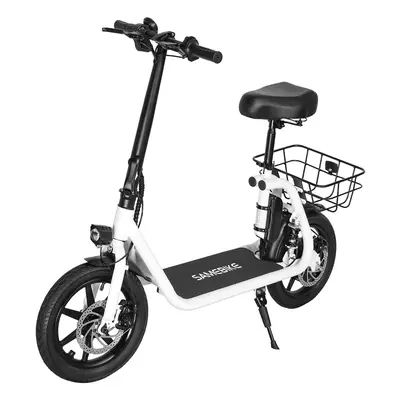 Składana hulajnoga elektryczna z siodełkiem SAMEBIKE SM-C02, silnik 500W, bateria 36V 13Ah, 14-c