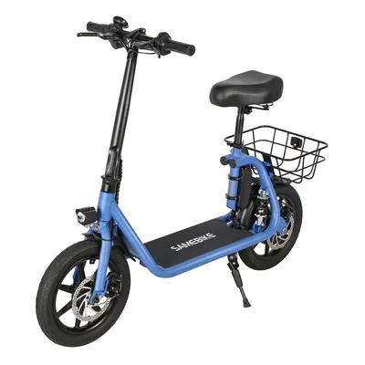 Składana hulajnoga elektryczna z siodełkiem SAMEBIKE SM-C02, silnik 500W, bateria 36V 13Ah, 14-c