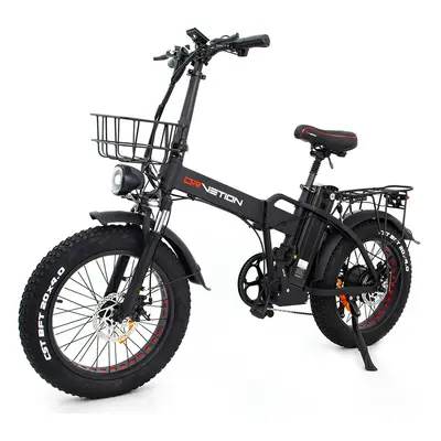 Składany rower elektryczny DRVETION AT20, silnik 250W, bateria 48V 10Ah, grube opony 20*4,0 cali