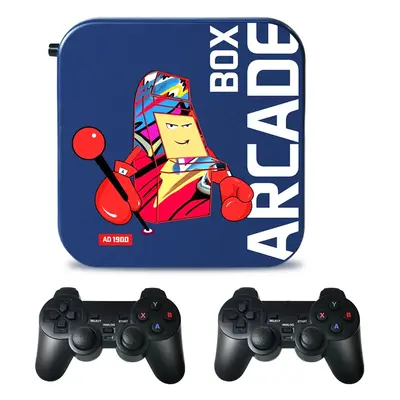 ARCADE BOX 64 GB Retro konsola do gier, Android TV Box, ponad 33000 klasycznych gier, ponad 50 e