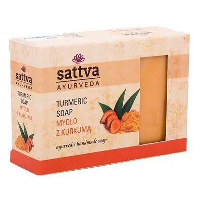 SATTVA MYDŁO Z KURKUMĄ 125g