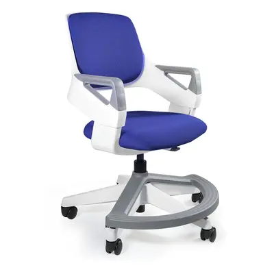 Fotel do biurka, dziecięcy, ergonomiczny, Rookee, royalblue