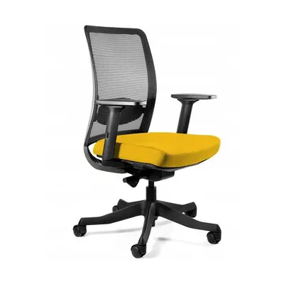 Fotel biurowy, ergonomiczny, Anggun - M, honey, czarny